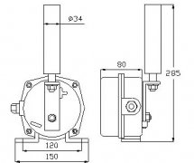 BPP-02GKH-10-30防爆兩級跑偏開關飼料廠跑偏開關生產 BPP-02GKH-10-30防爆兩級跑偏開關飼料廠跑偏開關生產
