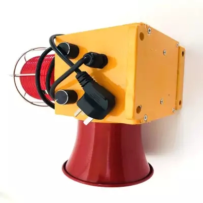 旋轉(zhuǎn)式警示燈LTE-1101J/220V報(bào)警器、一體化聲光信源指示器XDT-M-135FTY皮帶警鈴廠家